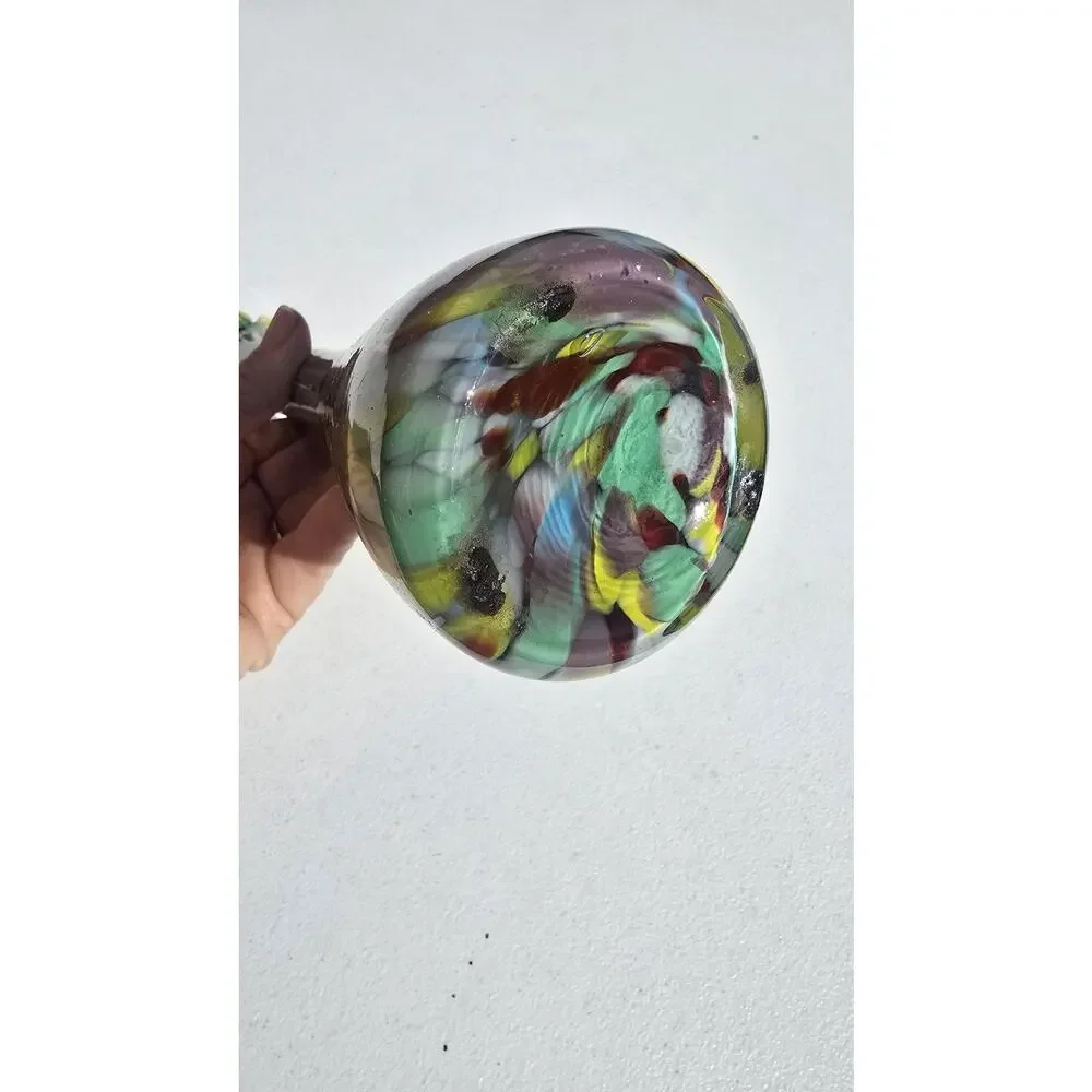 Unmarked hand blown
